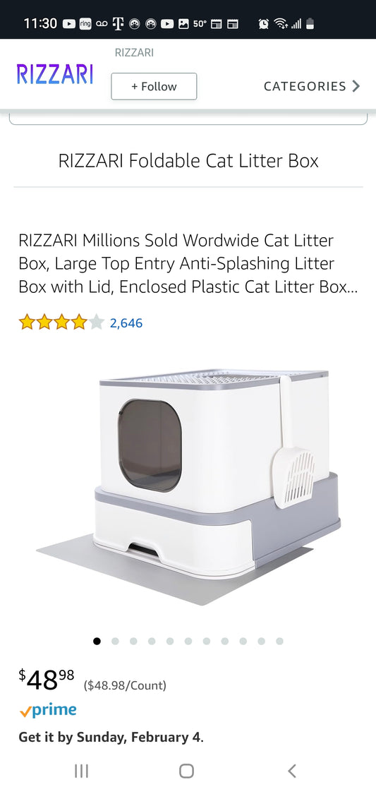 Kitty liter box