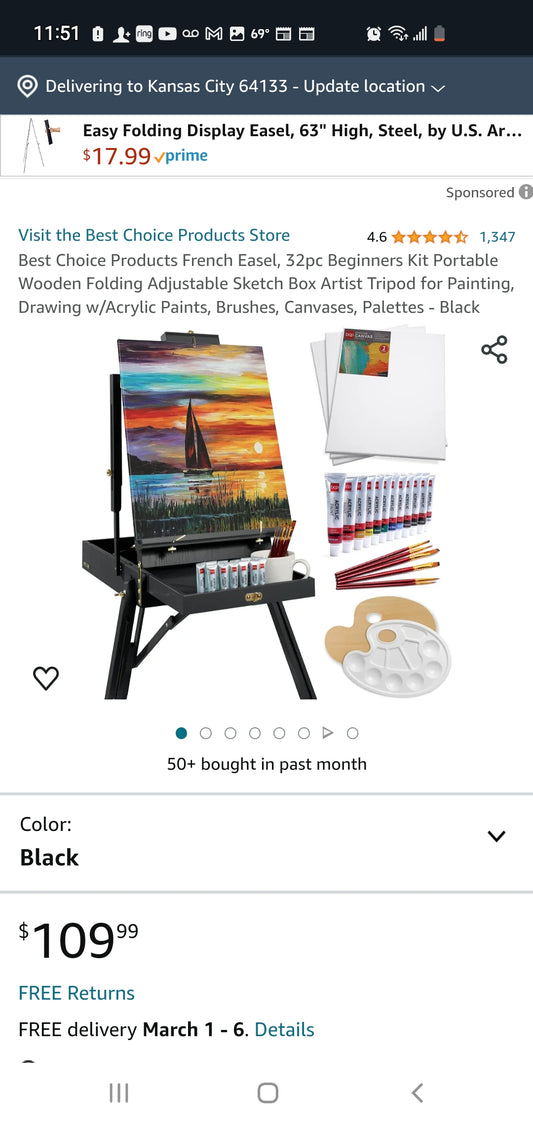 bcp easel